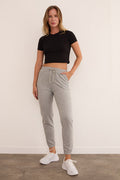 Fullamoda women's elastic-waist joggers | جوغر نسائي بخصر مطاطي – Fullamoda Jordan